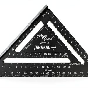 Johnson Rafter Square Aluminum Metric Carpenter Tool-0