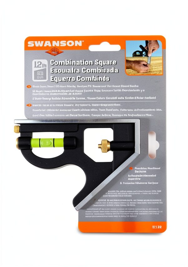 Swanson Combination Square Precision Gradations Durable Zinc-3