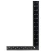ALLWIN Dual Scale Carpenter Square 8x12 Steel-0