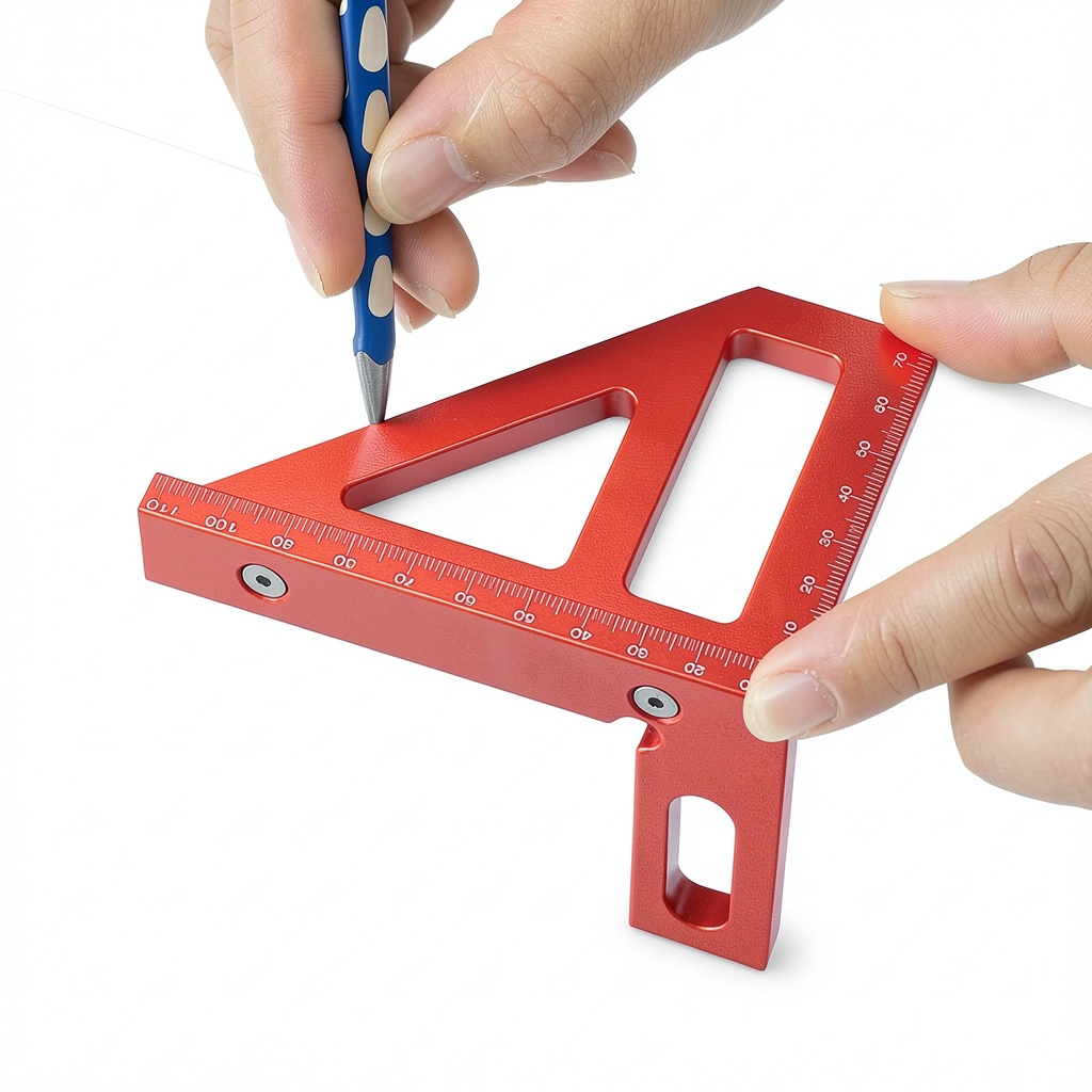 Installing Pavo Storage Box Blue Red Black 11.1x7.8x7.7cm Organizer on a wooden desk