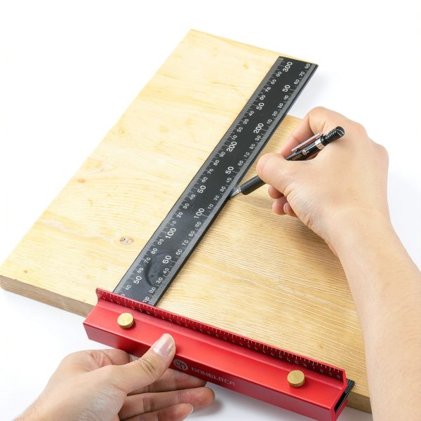 Gohelper Framing Square Fence Aluminum Alloy Woodworking-1