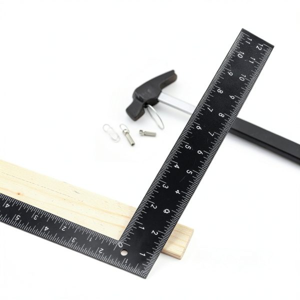 ALLWIN Dual Scale Carpenter Square 8x12 Steel-5