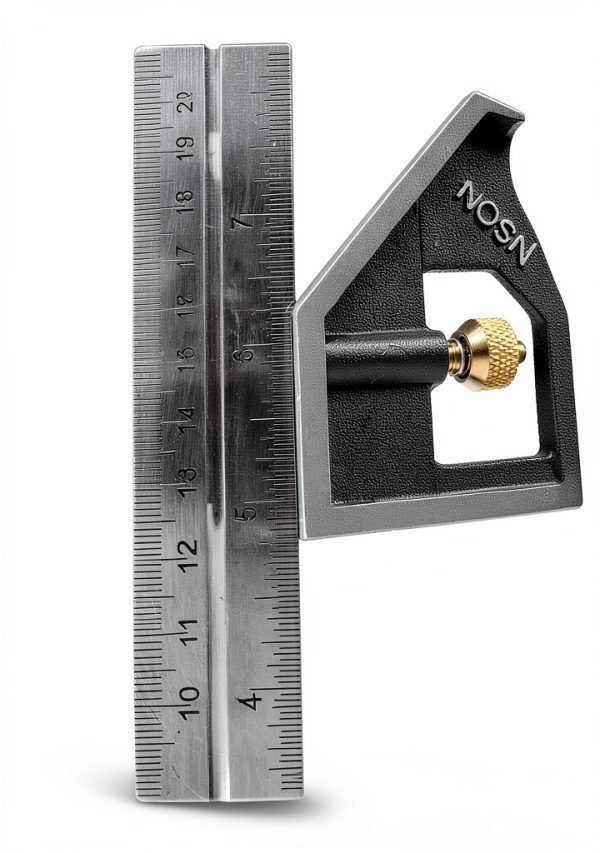 Swanson Combination Square Precision Gradations Durable Zinc-7