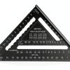 Johnson Rafter Square Aluminum Metric Carpenter Tool-1