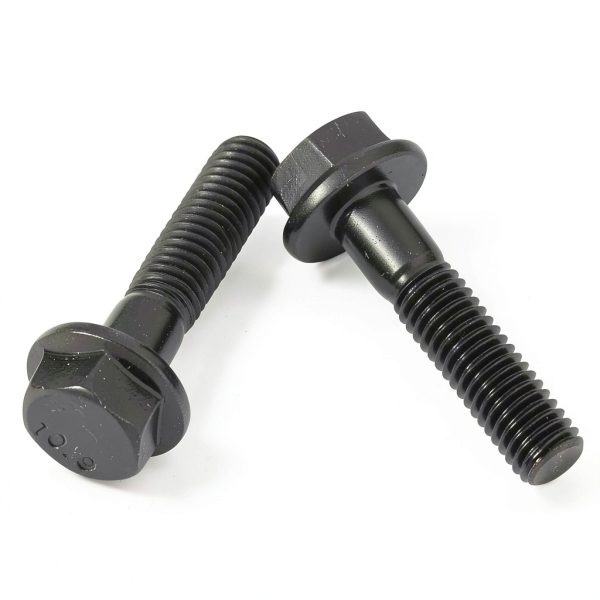 M6 x 30mm Flanged Hex Head Bolts Mellewell Black Oxide – 20 pcs-1
