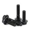 M6 x 30mm Flanged Hex Head Bolts Mellewell Black Oxide – 20 pcs-3