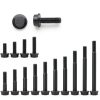 Glvaner M10-1.5 x 35mm Alloy Steel Flanged Hex Bolt 10.9 Black Oxide-3