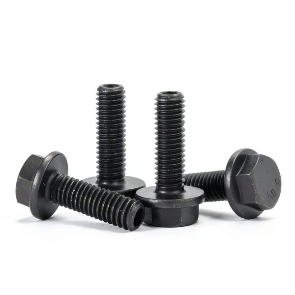 M6 x 30mm Flanged Hex Head Bolts Mellewell Black Oxide – 20 pcs-6